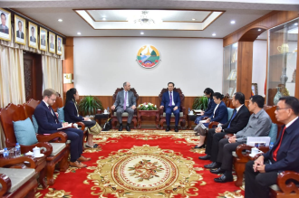 Minister of Education and Sports Receives Swiss Development Cooperation Delegation